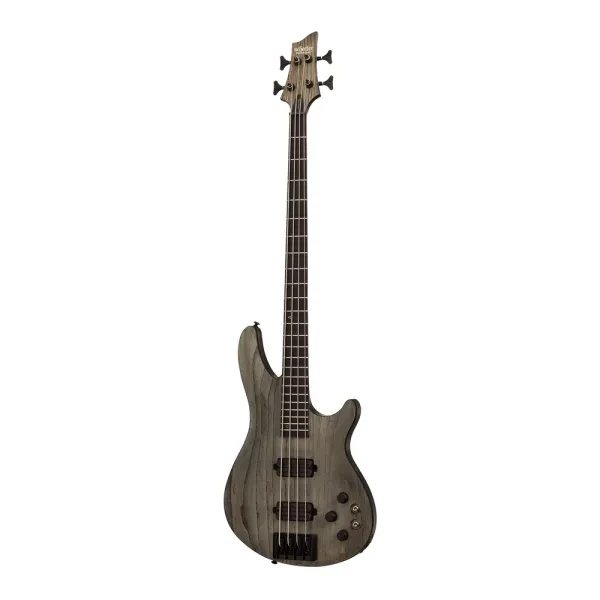 Schecter｜C-4 Apocalypse 灰色 電貝斯