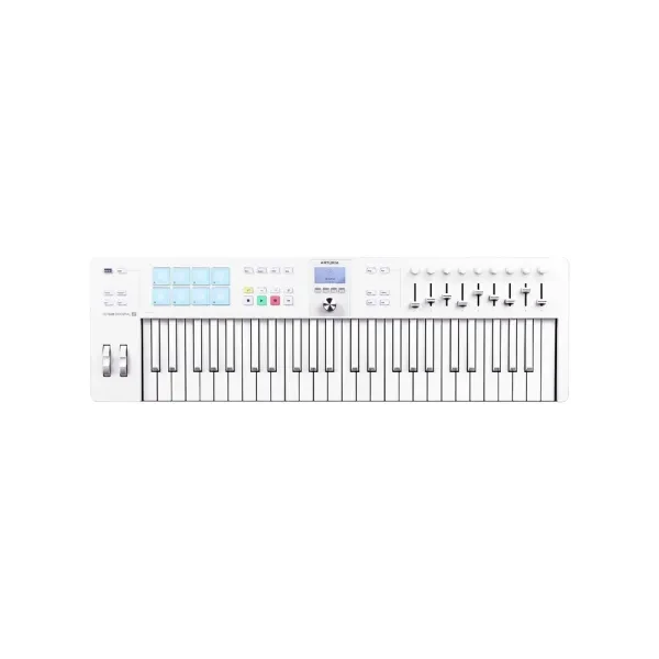 Arturia｜限量版 KeyLab Essential 49 mk3 MIDI控制鍵盤 — 雪白色
