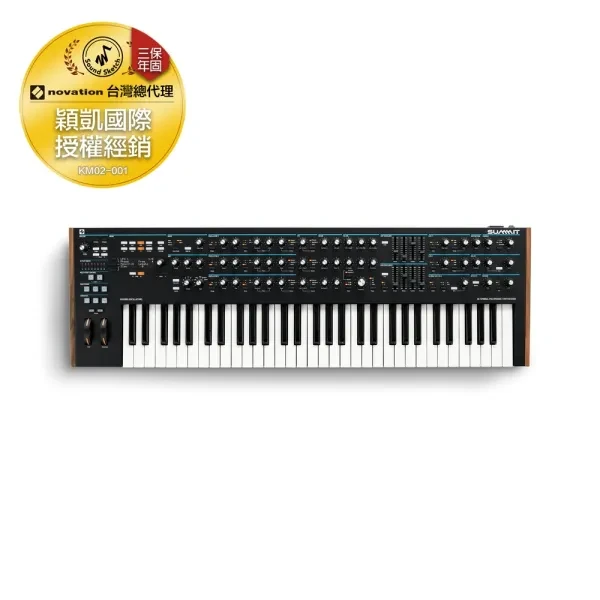 Novation｜Summit 旗艦級複音合成器