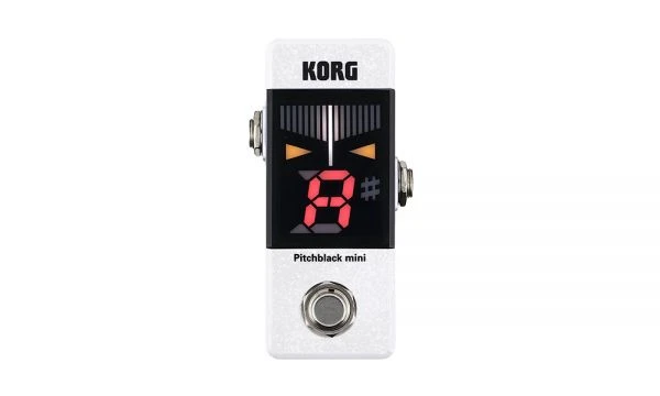 KORG｜Pitchblack mini 踏板式調音器 — 白色
