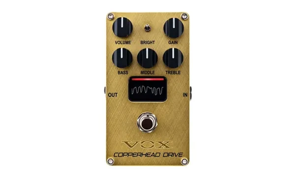 VOX｜VE-CD Copperhead Drive 單顆吉他效果器