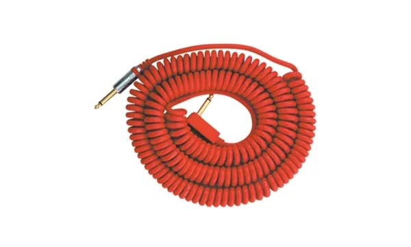 VOX｜VCC Vintage Coiled Cable 復古電話線導線 9米 — 紅色