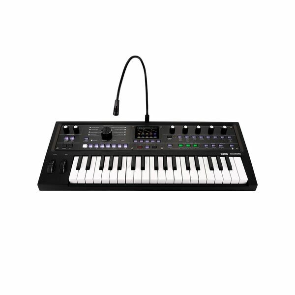 KORG｜限量版 microKORG2 類比建模鍵盤合成器／Vocoder — 金屬黑