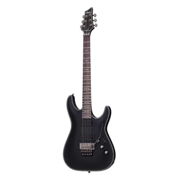 Schecter｜Hellraiser C-1 Passive FR - Satin Black 電吉他