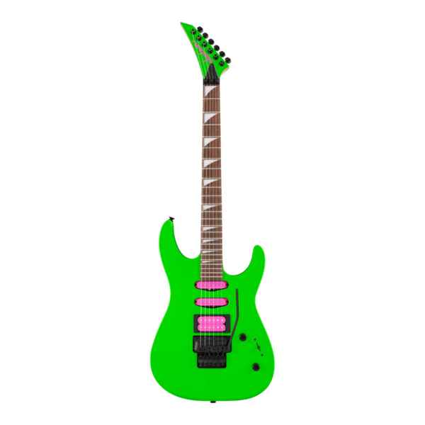 Jackson｜X Series Dinky DK3XR HSS 螢光綠 電吉他