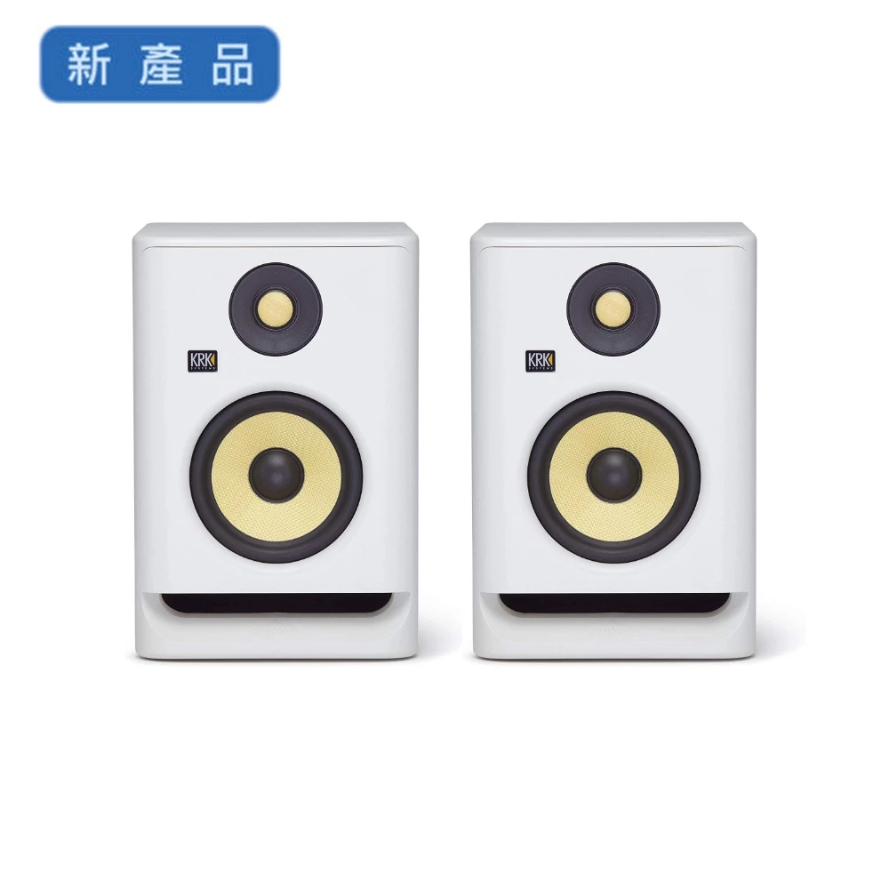 KRK｜Rokit RP5 G5 五吋 監聽喇叭 — 白色（一對）