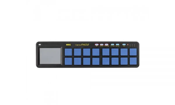 KORG｜nanoPAD2 MIDI打擊墊 — 藍色