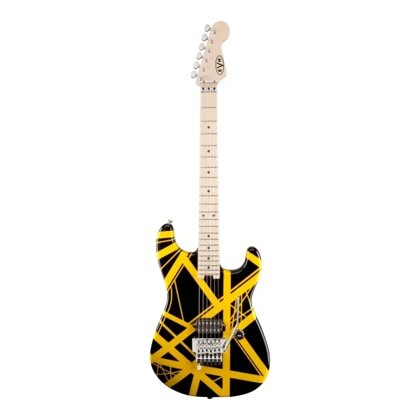 EVH｜Striped Series - Black with Yellow Stripes 電吉他