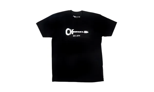Charvel｜Guitar Logo T恤 S號 — 黑色