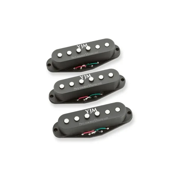 Seymour Duncan｜Yngwie Malmsteen 簽名款 YJM Fury Strat 單線圈拾音器組 6弦 黑色