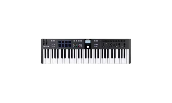 【預購】Arturia｜KeyLab Essential 61 mk3 MIDI控制鍵盤 — 黑色