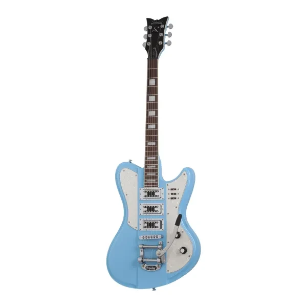 Schecter｜Ultra-III 復古藍 電吉他