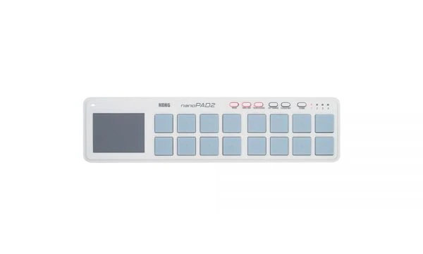 KORG｜nanoPAD2 MIDI打擊墊 — 白色